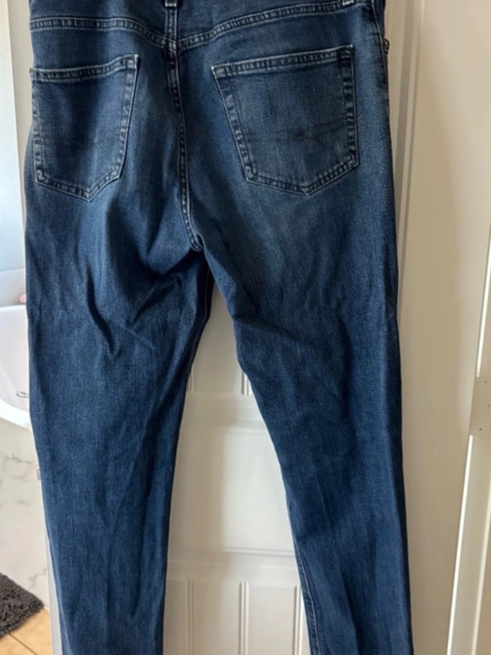 Levi's Men's Dark Blue Slim Straight Jeans